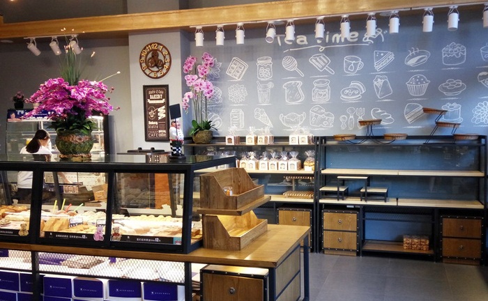 蛋糕店裝修實(shí)物圖片